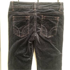 Chor Black Corduroy Pants With Orange Stitching Size 5